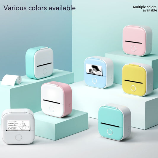 Portable Mini Thermal Label Printer – Home & Photo Printer, Bluetooth-Compatible, Perfect for Students, Labels & Price Tags